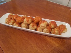 Spicy Chicken Meatballs